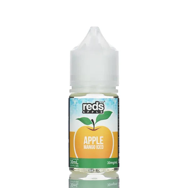 7 Daze Salt Series - Reds Apple Mango Iced - 30ml - Black Coral